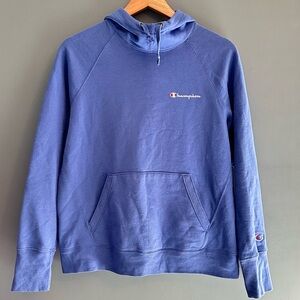 Champion Blue Pullover Cowl Neck Sweatshirt Hoodie